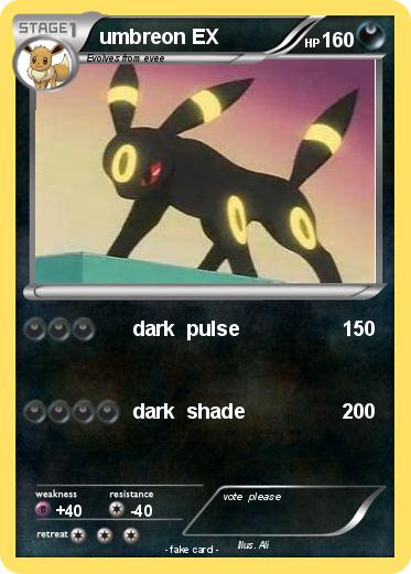Pokemon umbreon EX