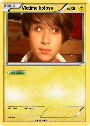 Pokemon Victime boloss