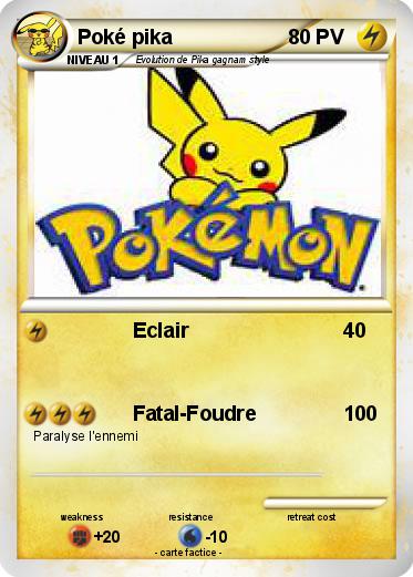 Pokemon Poké pika