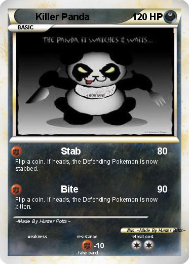 Pokemon Killer Panda