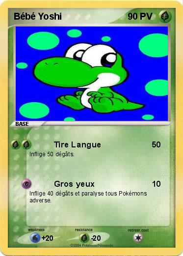 Pokemon Bébé Yoshi
