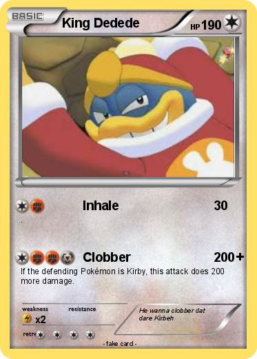 Pokemon King Dedede