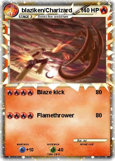 Pokemon blaziken/Charizard