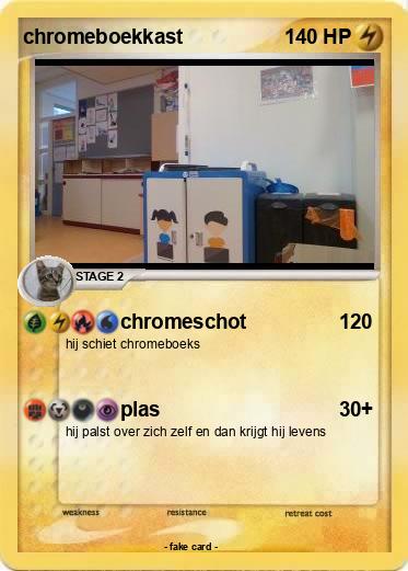 Pokemon chromeboekkast