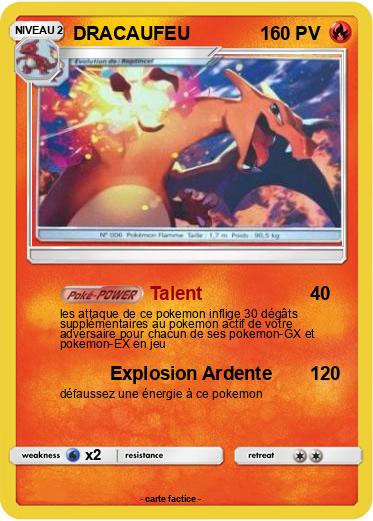 Pokemon DRACAUFEU