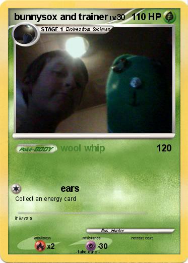 Pokemon bunnysox and trainer