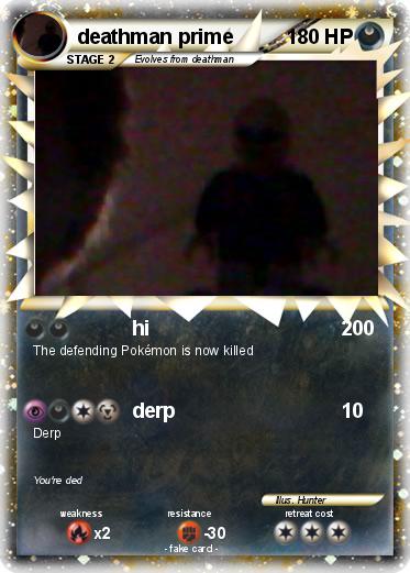 Pokemon deathman prime