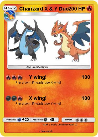 Pokemon Charizard X & Y Duo