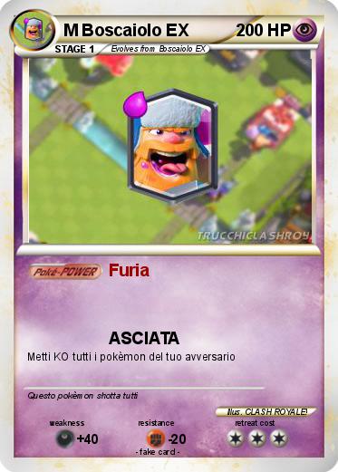 Pokemon M Boscaiolo EX