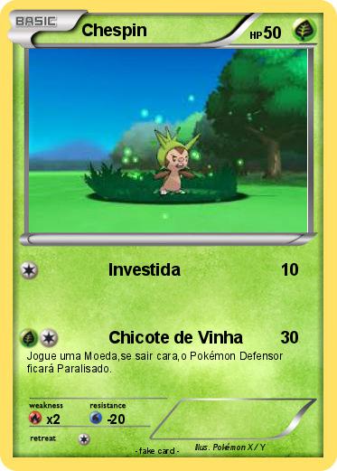 Pokemon Chespin
