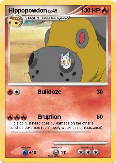 Pokemon Hippopowdon