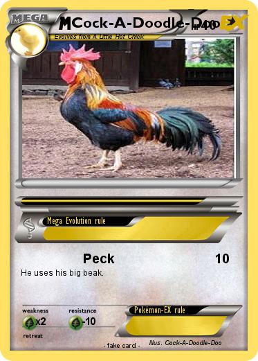 Pokemon Cock-A-Doodle-Doo