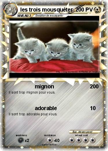 Pokemon les trois mousquéter