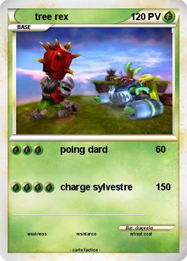 Pokemon tree rex