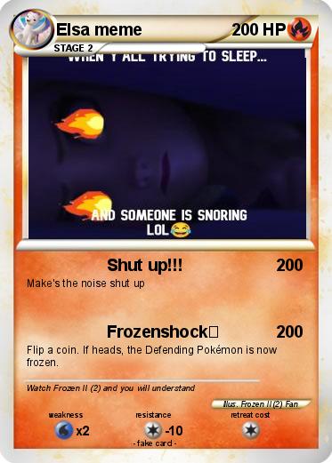 Pokemon Elsa meme