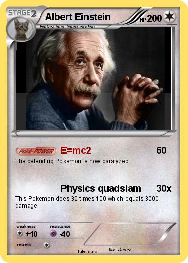 Pokemon Albert Einstein