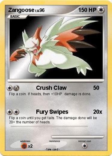 Pokemon Zangoose