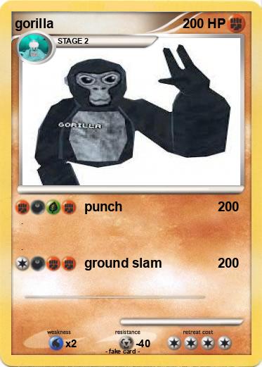 Pokemon gorilla