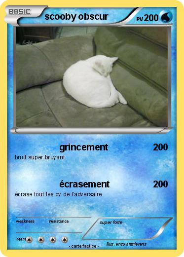 Pokemon scooby obscur