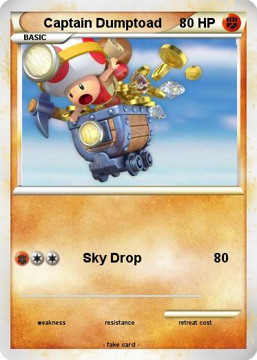 Pokemon Captain Dumptoad