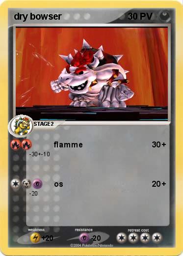 Pokemon dry bowser