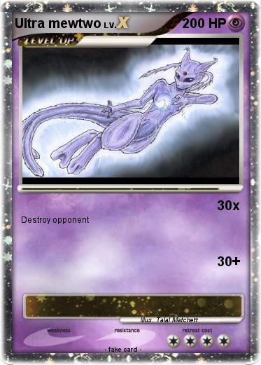 Pokemon Ultra mewtwo