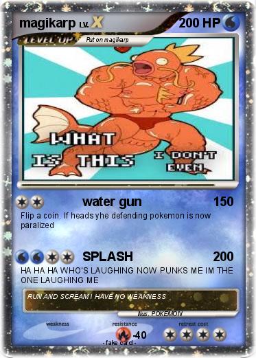 Pokemon magikarp