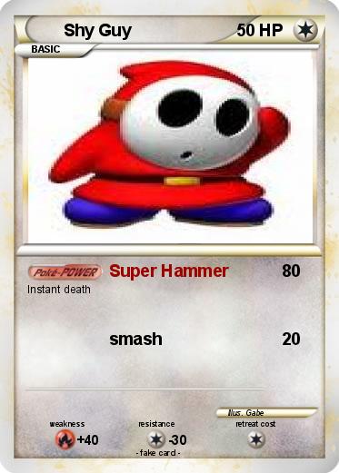 Pokemon Shy Guy