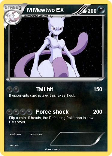 Pokemon M Mewtwo EX