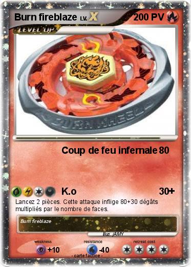 Pokemon Burn fireblaze