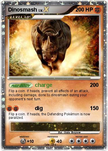 Pokemon Dinosmash