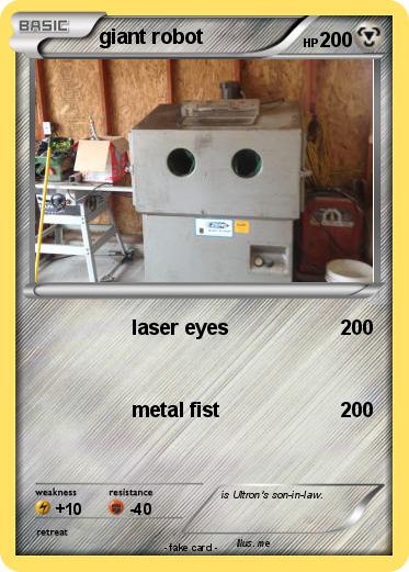 Pokemon giant robot