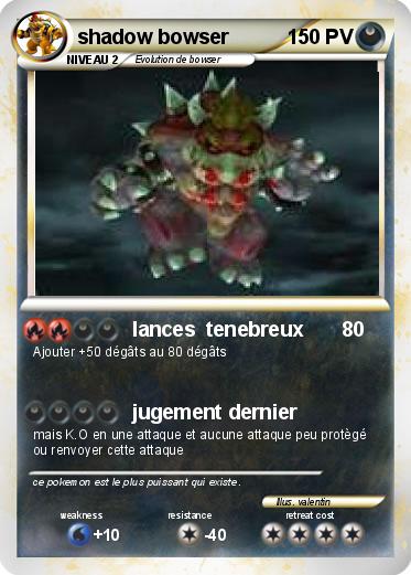 Pokemon shadow bowser