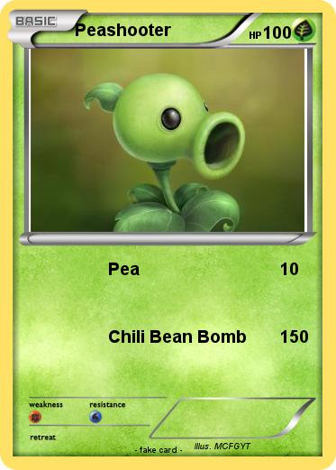 Pokemon Peashooter