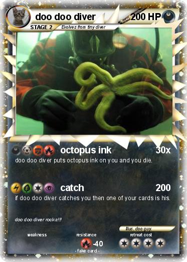 Pokemon doo doo diver