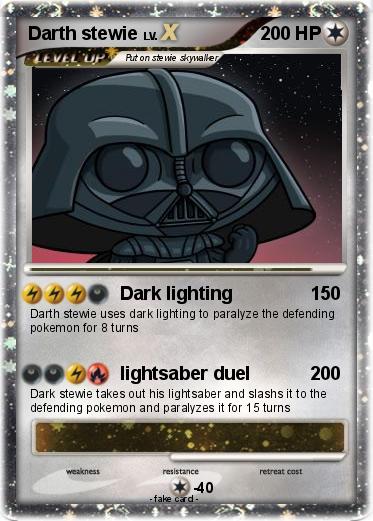 Pokemon Darth stewie