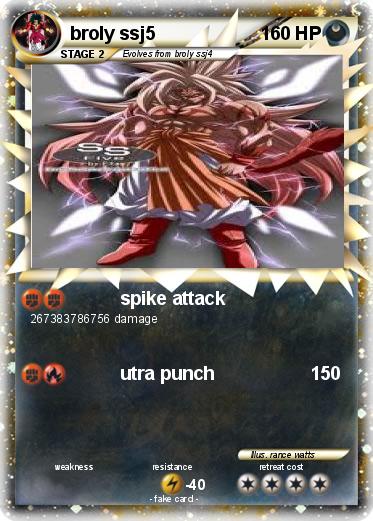 Pokemon broly ssj5