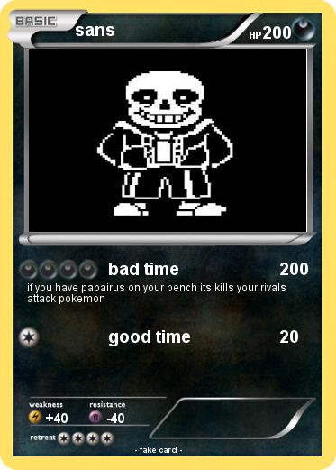 Pokemon sans