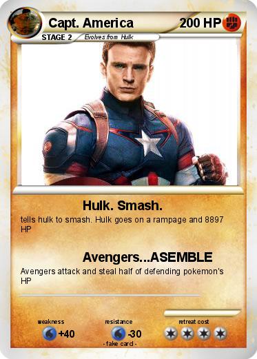 Pokemon Capt. America