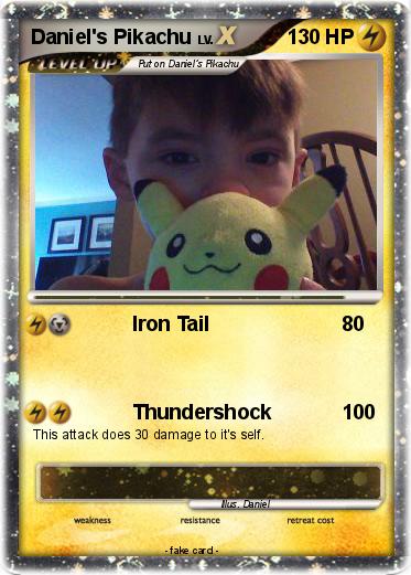 Pokemon Daniel's Pikachu
