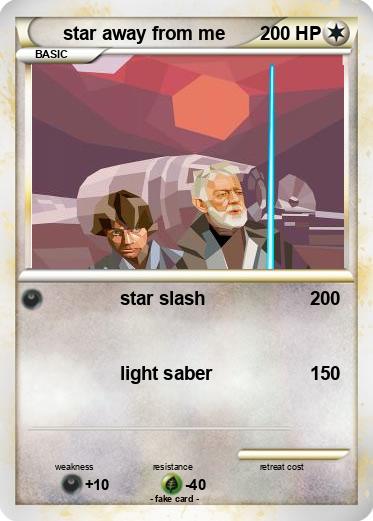 Pokemon star away from me