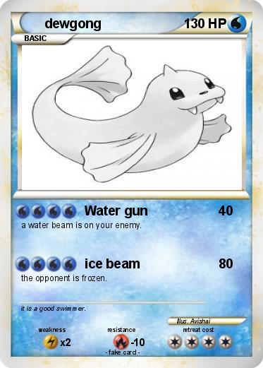 Pokemon dewgong