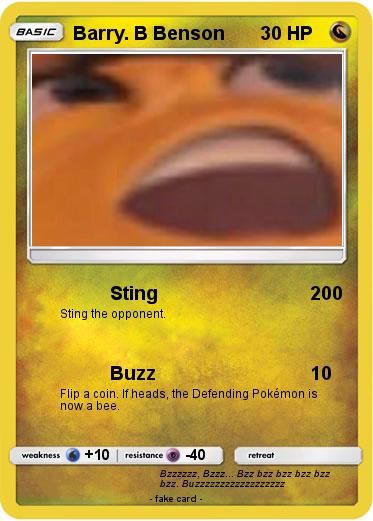 Pokemon Barry. B Benson
