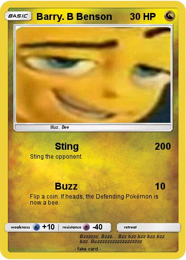Pokemon Barry. B Benson