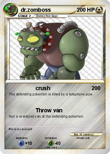 Pokemon dr.zomboss