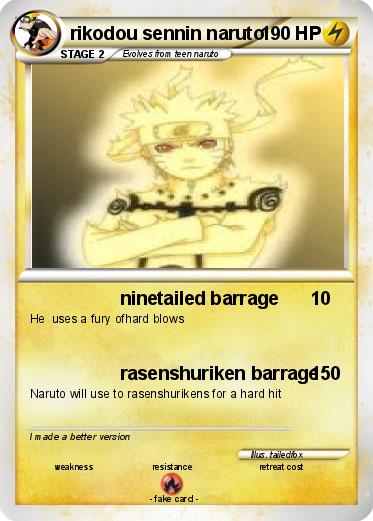 Pokemon rikodou sennin naruto