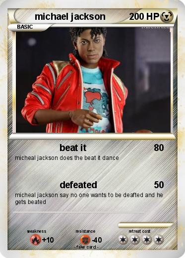Pokemon michael jackson