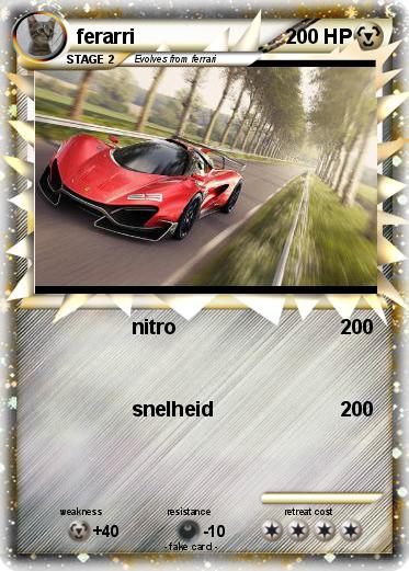Pokemon ferarri