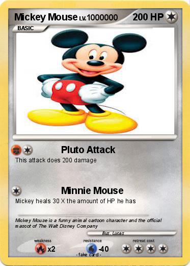 Pokemon Mickey Mouse
