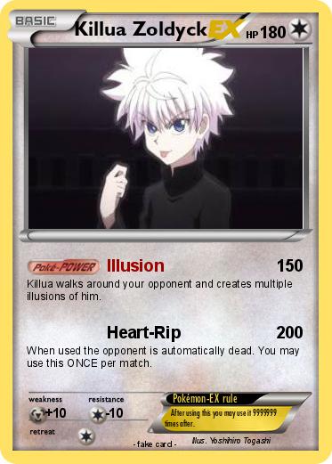 Pokemon Killua Zoldyck